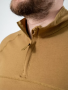 Рубашка боевая Knitted long-sleeve shirt Wolf, коричневый - интернет магазин Полигон