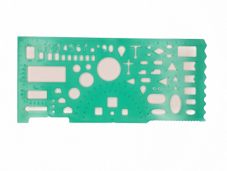 Линейка офицерская, зеленый - интернет магазин Полигон