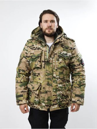 Куртка Сибирь с подкладом, мультикам, rip-stop (рипстоп) - интернет магазин Полигон