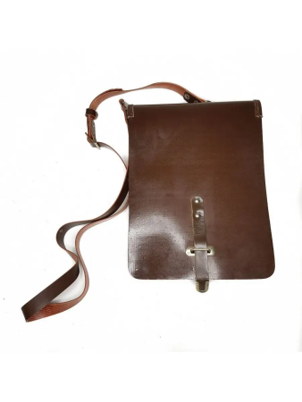 Сумка полевая Сержант, коричневый, кожзам - интернет магазин Полигон