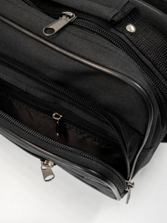 Сумка наплечная «Малый коммерсант», черный - интернет магазин Полигон