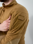 Рубашка боевая Knitted long-sleeve shirt Wolf, коричневый - интернет магазин Полигон