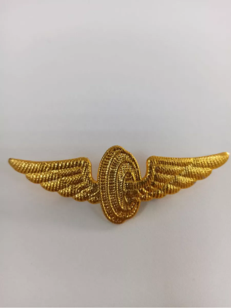 Нагрудный знак РЖД, золотой - интернет магазин Полигон