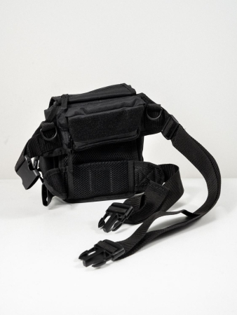 Сумка на бедро, черный - интернет магазин Полигон