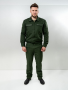 Костюм офисный длинный рукав, зеленый - интернет магазин Полигон