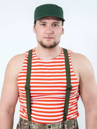 Майка-тельняшка (ГОСТ облегченный) МЧС, оранжевый - интернет магазин Полигон