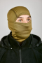 Защитная маска балаклава №1, оливковый, полиэстер - интернет магазин Полигон