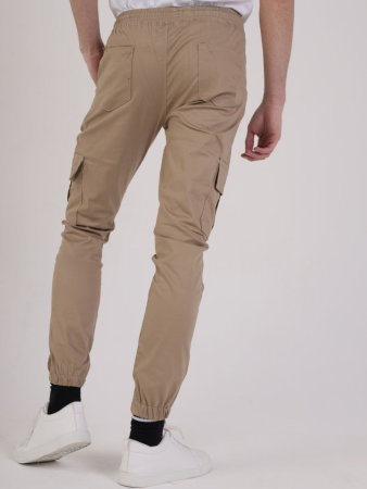 Брюки Джогеры KARGO, цвет Песок, производство Турция - интернет магазин Полигон