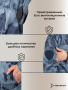 Костюм Росгвардия, синий, сорочка - интернет магазин Полигон